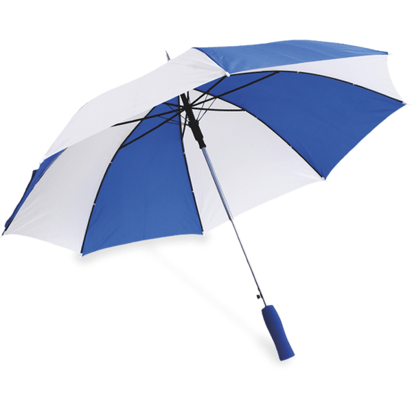 Paraplu met gekleurde patronen